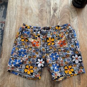Vibrant Floral Men's Shorts